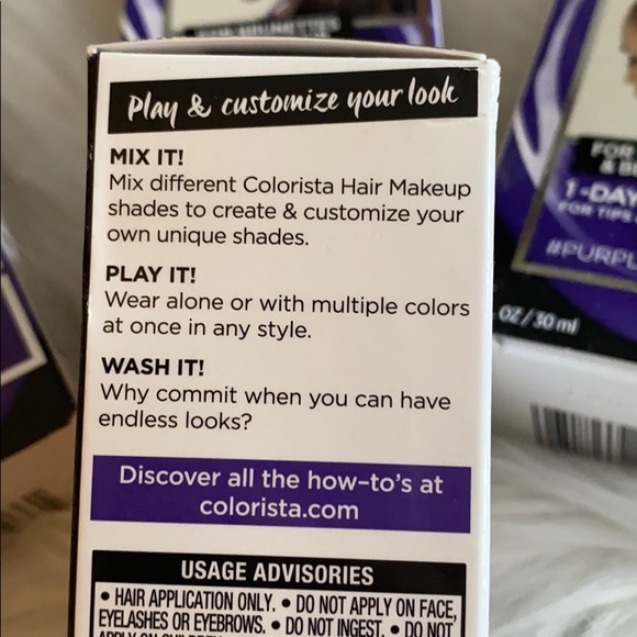 L’Oreal Paris Colorista Hair Makeup Purple50 - Picture 8 of 12